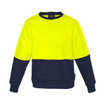 Syzmik Workwear Unisex Hi Vis Crew Sweatshirt ZT475